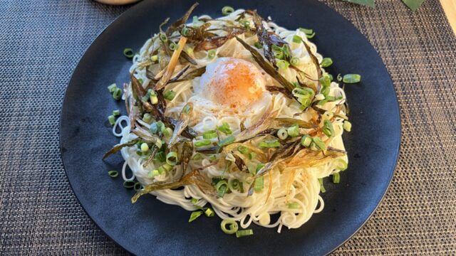 ねぎ油そうめん